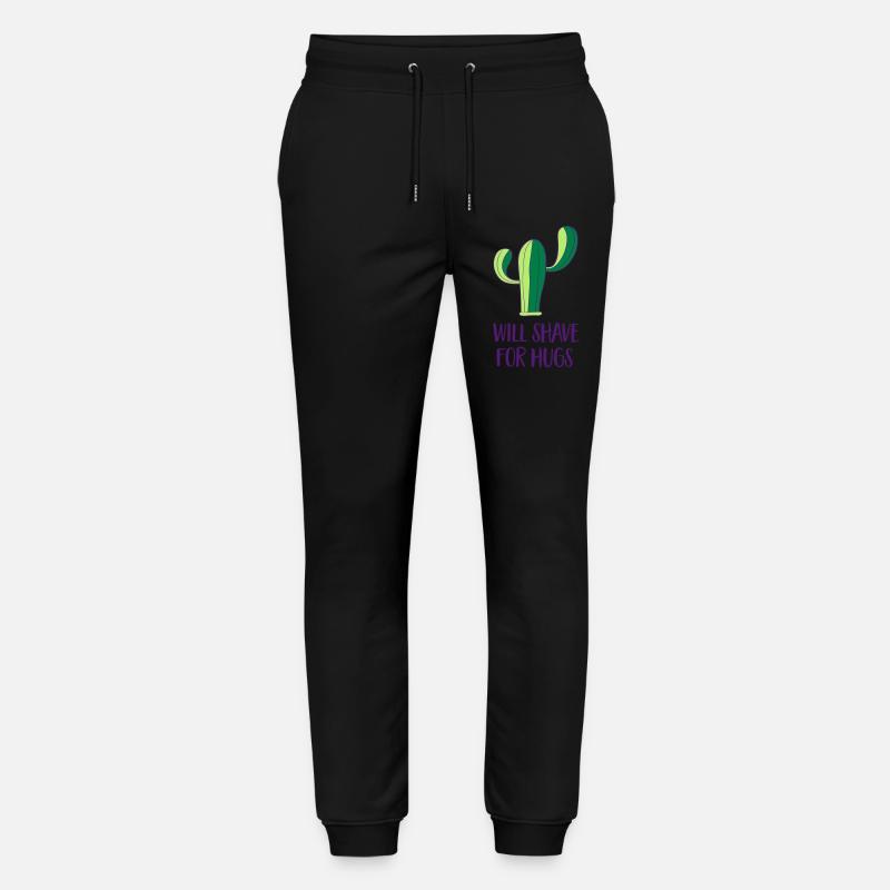 Kaktus - Rasur - Stanley/Stella Unisex Bio Jogginghose Mover  - Schwarz