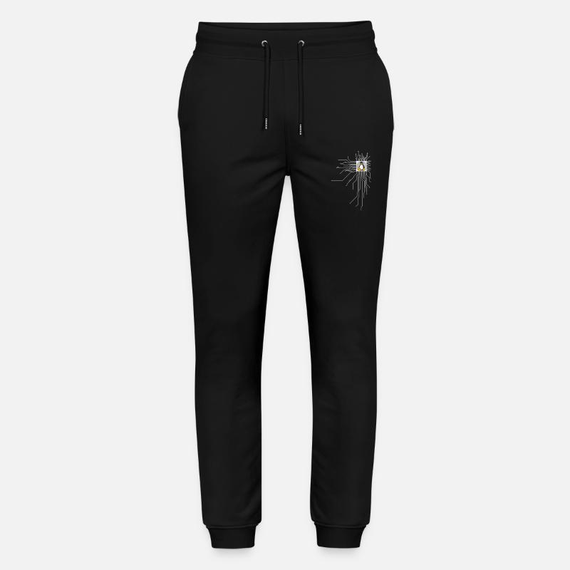 board Penguin Core Heart Computer pc Nerd program Stanley/Stella Mover Unisex Organic Jogging Trousers