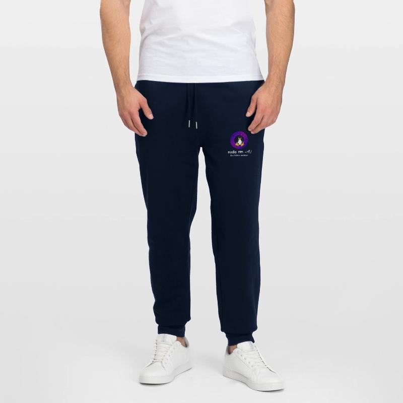 Computer Sys admin Penguin Nerd pc sudo rm -rf cod Stanley/Stella Mover Unisex Organic Jogging Trousers