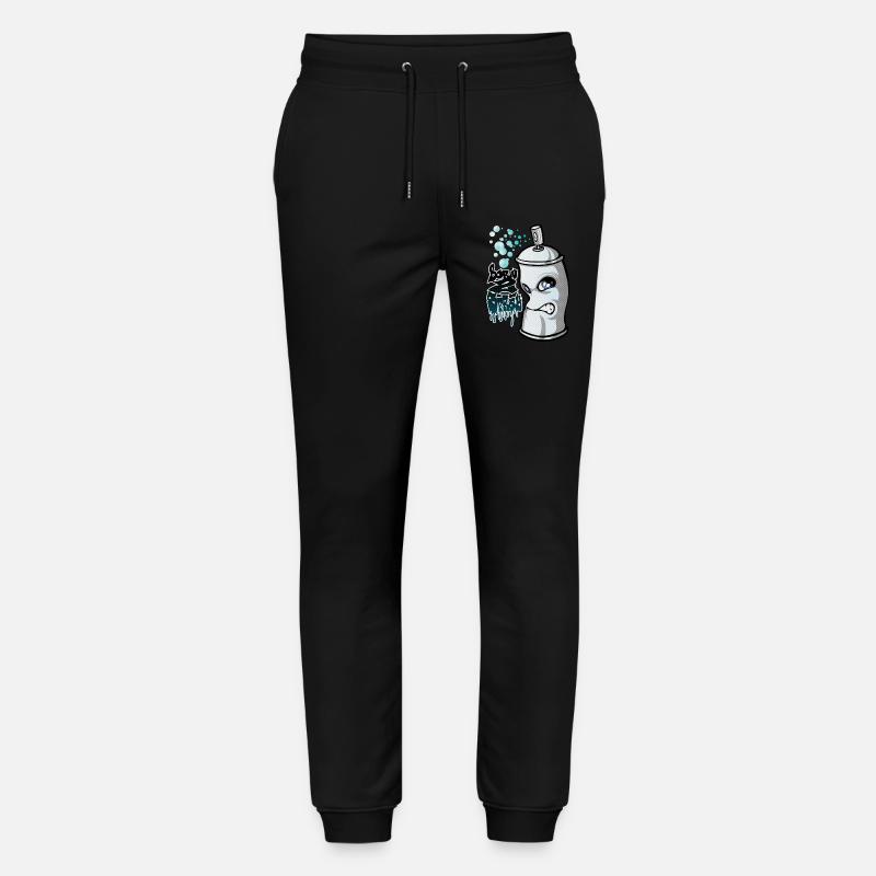 Spray and graffiti - Pantalon de jogging bio MOVER Stanley/Stella unisexe - noir