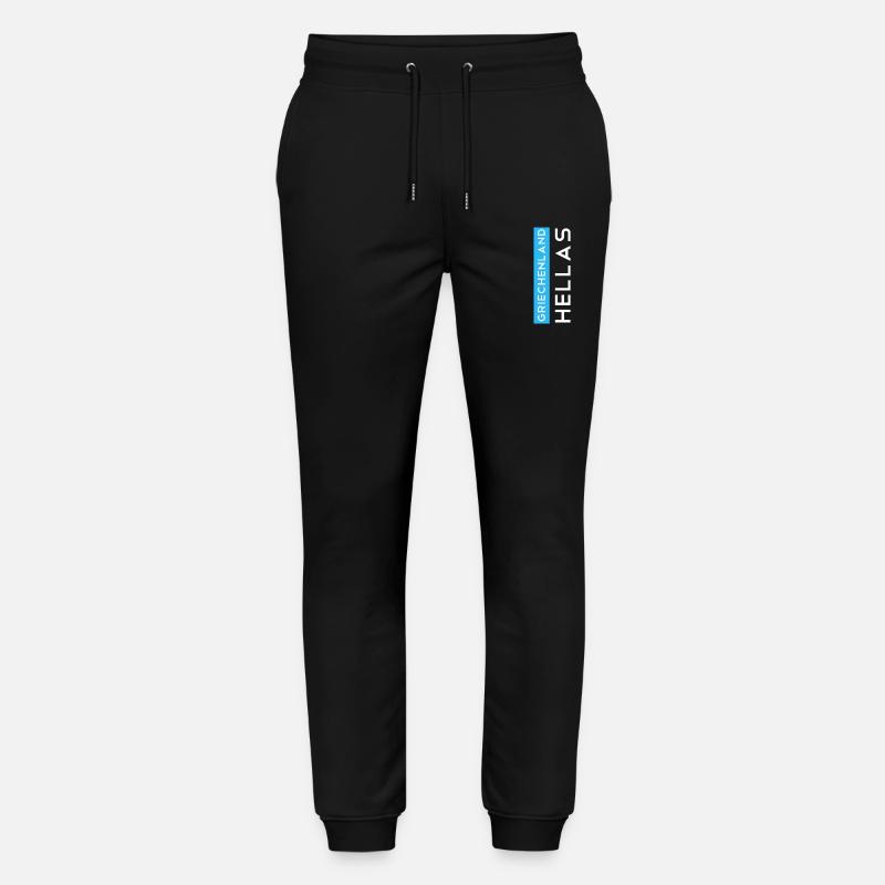Grèce Hellas - Pantalon de jogging bio MOVER Stanley/Stella unisexe - noir