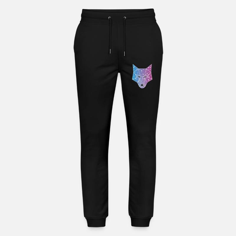 Galaktische Wolf - Stanley/Stella Unisex Bio Jogginghose Mover - Schwarz