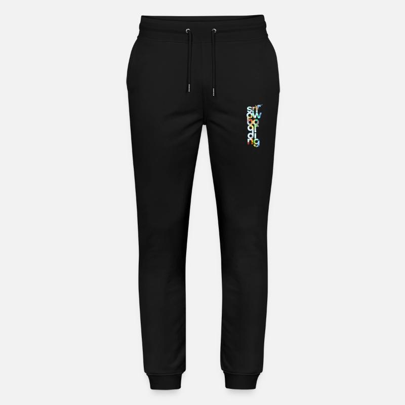 snowboard - Pantalon de jogging bio MOVER Stanley/Stella unisexe - noir
