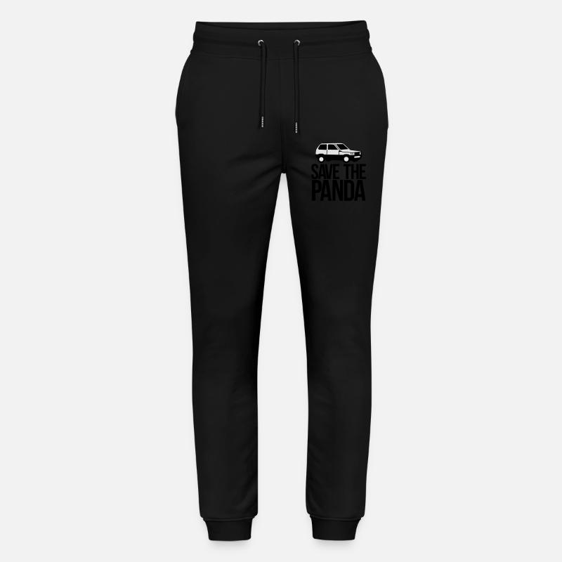 save the panda - Stanley/Stella Unisex Bio Jogginghose Mover  - Schwarz
