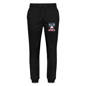 Voiture de course - Pilote Future Race - Pantalon de jogging bio MOVER Stanley/Stella unisexe - noir - Devant - Marisol (170cm) & Nik (191cm)