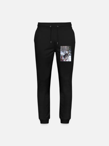 Reindeer - Stanley/Stella Mover Unisex Organic Jogging Trousers - black