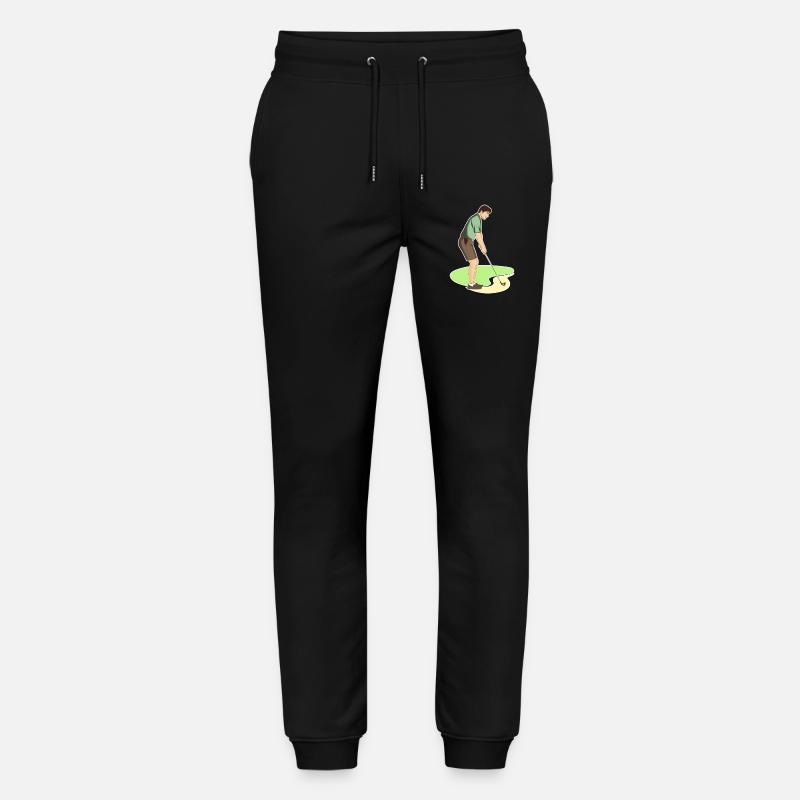 Golf | Golfing | Golfer | golf - Stanley/Stella Mover Unisex Organic Jogging Trousers - black