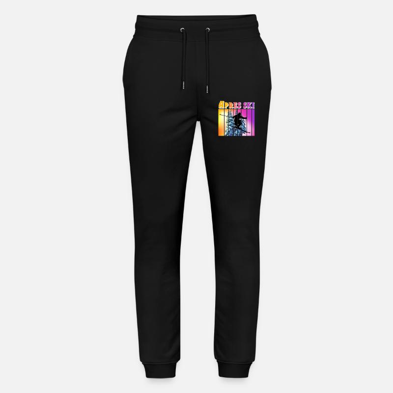 Apres Ski - Stanley/Stella Unisex Bio Jogginghose Mover  - Schwarz
