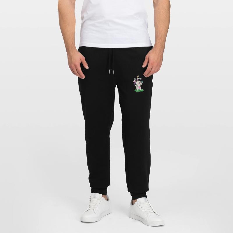 Easter bunny Easter bunny Easter eggs Happy Easter Stanley/Stella Mover Unisex Organic Jogging Trousers