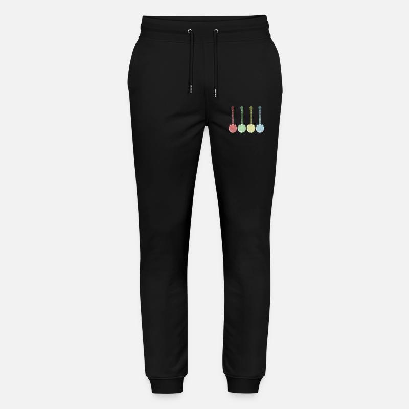 Banjo - Stanley/Stella Unisex Bio Jogginghose Mover  - Schwarz