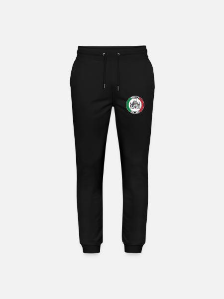 Milano Italy Travel Souvenir Italienische Flagge Souvenir - Stanley/Stella Unisex Bio Jogginghose Mover  - Schwarz