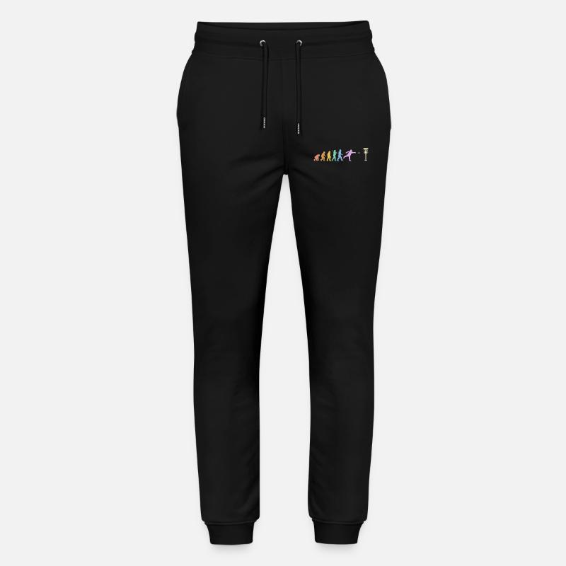 Discgolf Evolution Disc Golf Discgolfer - Pantalon de jogging bio MOVER Stanley/Stella unisexe - noir