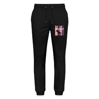 Mother's Day Mother's Day Mother's Day mom surus - Stanley/Stella Mover Unisex Organic Jogging Trousers - black - Front - Marisol (170cm) & Nik (191cm)