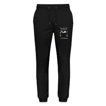 diver - Stanley/Stella Mover Unisex Organic Jogging Trousers - black - Front - Marisol (170cm) & Nik (191cm)
