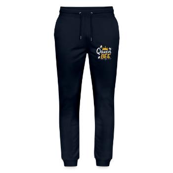 Imkerei Imker Bienenzucht - Stanley/Stella Unisex Bio Jogginghose Mover  - Navy - Vorne - Marisol (170cm) & Nik (191cm)