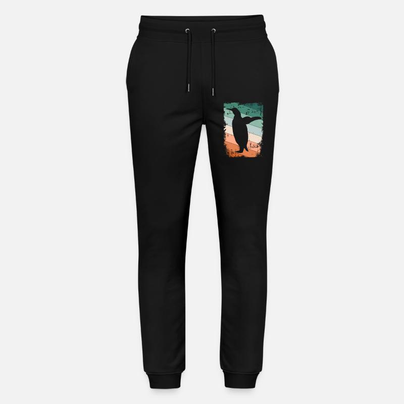 Pinguin Pinguine - Stanley/Stella Unisex Bio Jogginghose Mover  - Schwarz