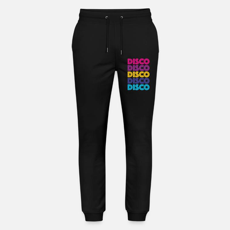 Disco Disco Disco - Stanley/Stella Unisex Bio Jogginghose Mover  - Schwarz