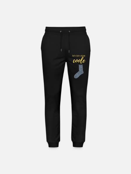 coole Socke - Stanley/Stella Unisex Bio Jogginghose Mover  - Schwarz