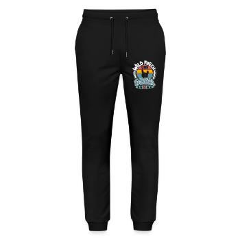 3. Geburtstag Wild Frech Und Endlich 3 - Stanley/Stella Unisex Bio Jogginghose Mover  - Schwarz - Vorne - Marisol (170cm) & Nik (191cm)