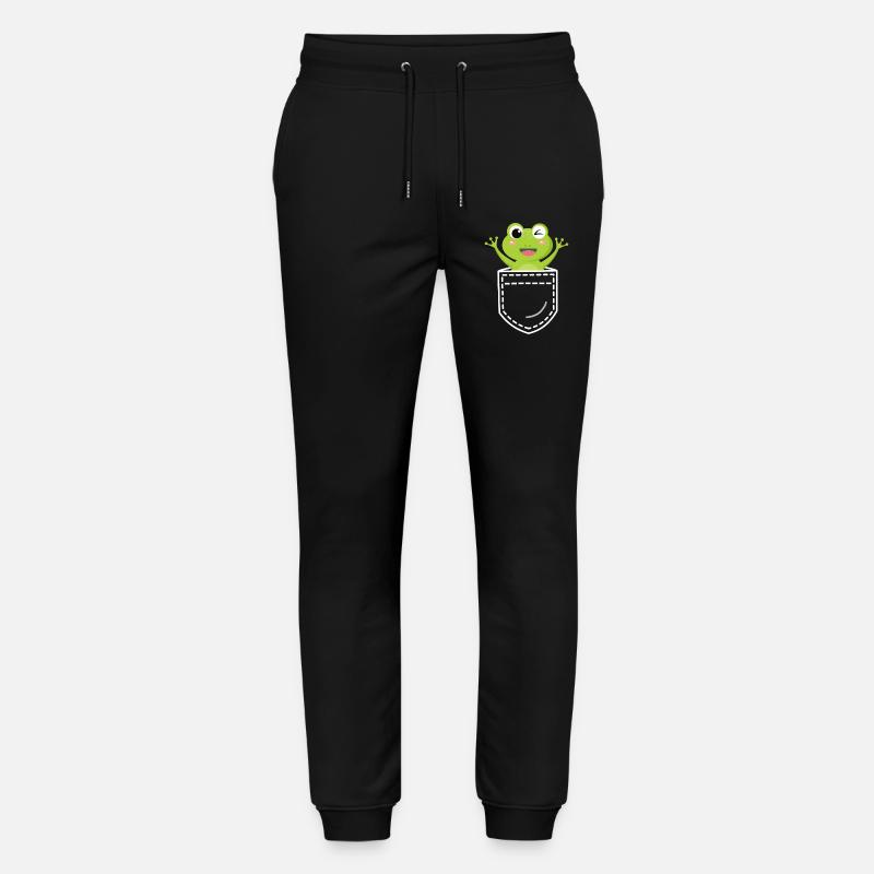 Frosch Frösche - Stanley/Stella Unisex Bio Jogginghose Mover - Schwarz