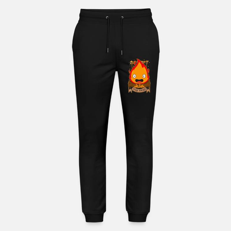 de feu - Pantalon de jogging bio MOVER Stanley/Stella unisexe - noir