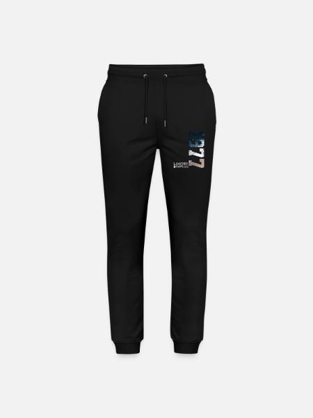 49TH BIRTHDAY LIMITED EDITION 1977 - Stanley/Stella Mover Unisex Organic Jogging Trousers - black