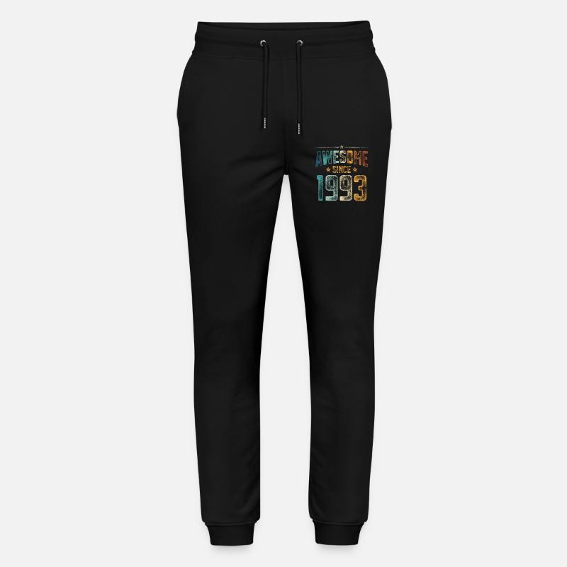 1993 Naissance Année de naissance - Pantalon de jogging bio MOVER Stanley/Stella unisexe - noir