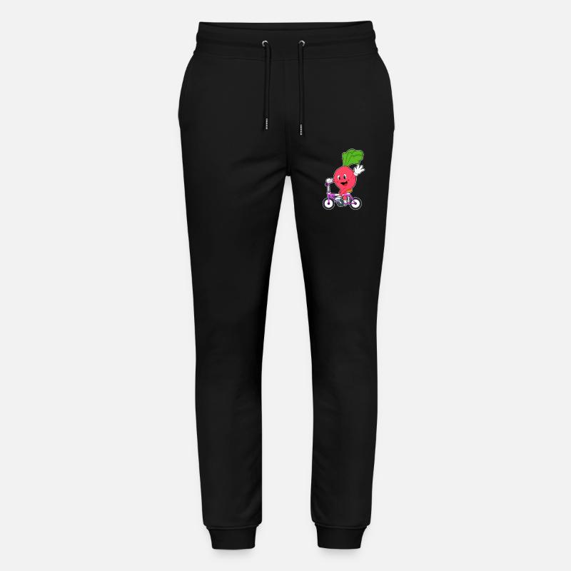 Radis avec vélo - Pantalon de jogging bio MOVER Stanley/Stella unisexe - noir