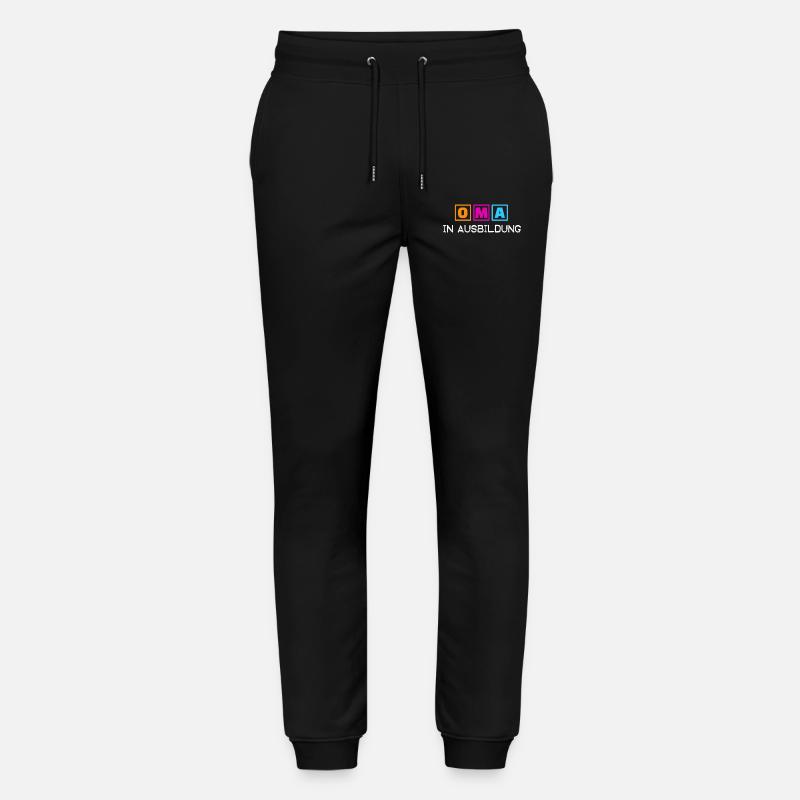 Alte Frau Statement Großmutter Oma Rentnerin - Stanley/Stella Unisex Bio Jogginghose Mover  - Schwarz