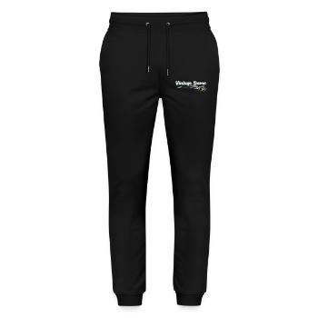 Vintage Grandmother Grandma Senior Citizen Pensioner Saying - Stanley/Stella Mover Unisex Organic Jogging Trousers - black - Front - Marisol (170cm) & Nik (191cm)