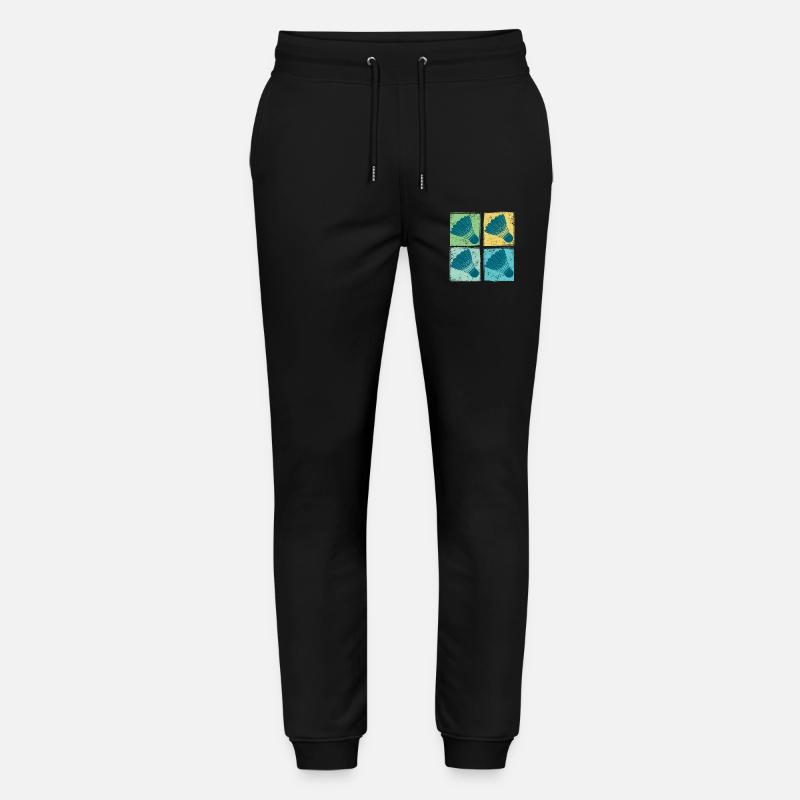 Badminton Shuttlecocks Pop Art - Pantalon de jogging bio MOVER Stanley/Stella unisexe - noir