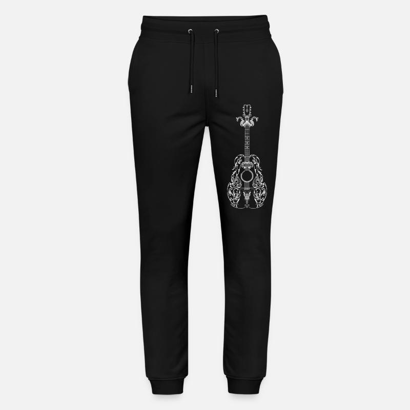 Gitarre - Stanley/Stella Unisex Bio Jogginghose Mover - Schwarz
