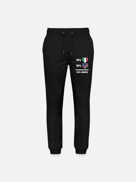 Brilliant Italy and Namibia / Gift - Stanley/Stella Mover Unisex Organic Jogging Trousers - black
