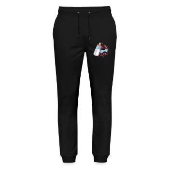 Baby small and sweet - Stanley/Stella Mover Unisex Organic Jogging Trousers - black - Front - Marisol (170cm) & Nik (191cm)