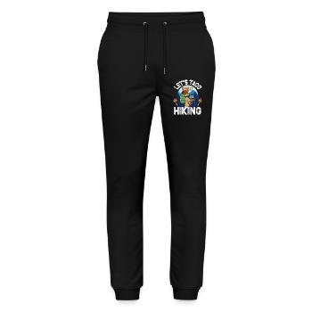 Randonnée Let’s Taco' Bout - Pantalon de jogging bio MOVER Stanley/Stella unisexe - noir - Devant - Marisol (170cm) & Nik (191cm)