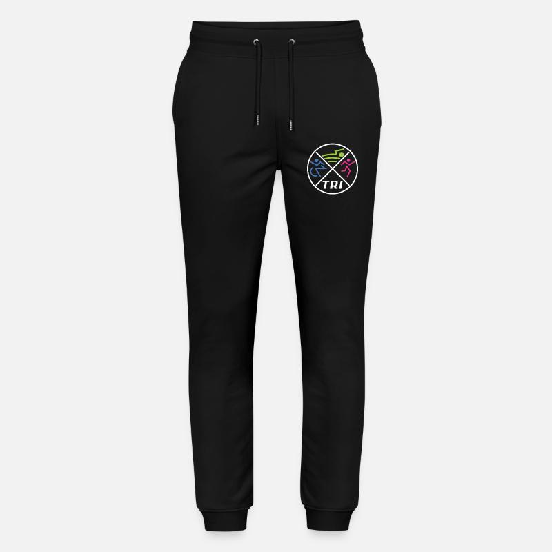 Frauen Triathlon - Stanley/Stella Unisex Bio Jogginghose Mover - Schwarz
