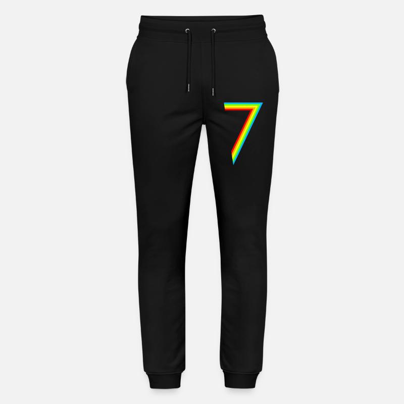 Schon 7 Jahre! - Stanley/Stella Unisex Bio Jogginghose Mover  - Schwarz