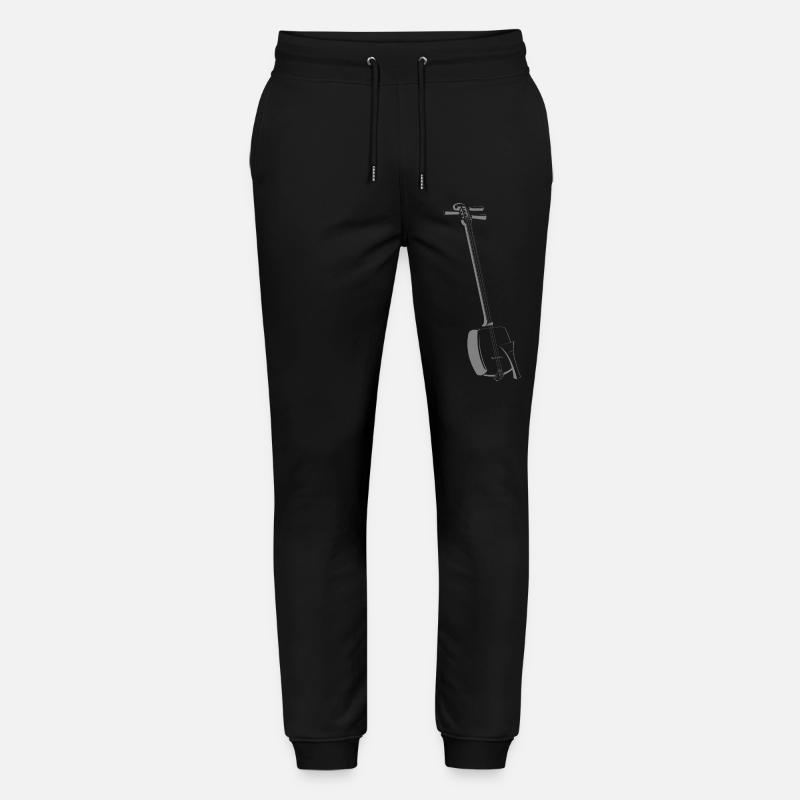 Shamisen Grau - Stanley/Stella Unisex Bio Jogginghose Mover  - Schwarz