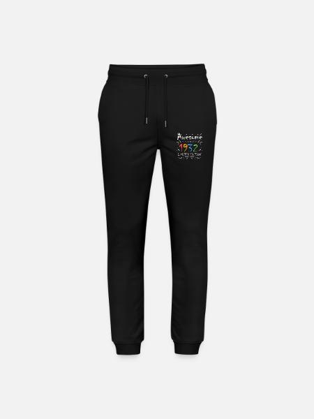 1932 - Born 1932 - Stanley/Stella Mover Unisex Organic Jogging Trousers - black