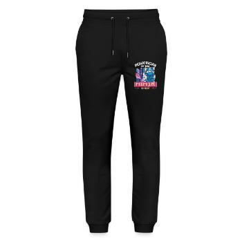 Pediatrics - Pediatrician by day Ninja by night - Stanley/Stella Mover Unisex Organic Jogging Trousers - black - Front - Marisol (170cm) & Nik (191cm)