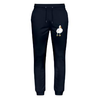 Duck Inline skating Inline skates - Stanley/Stella Mover Unisex Organic Jogging Trousers - navy - Front - Marisol (170cm) & Nik (191cm)