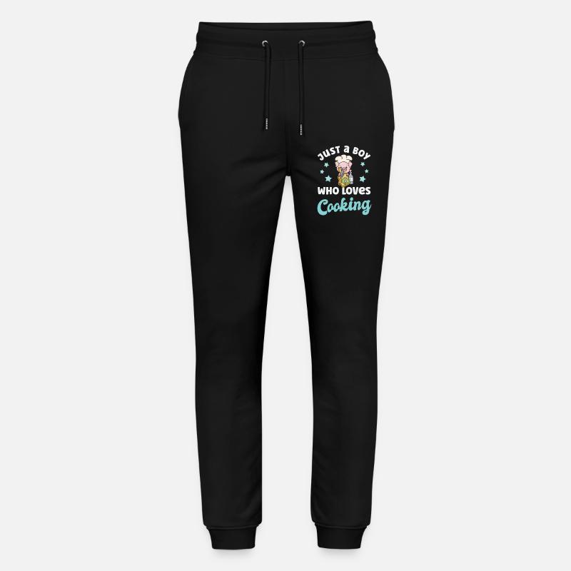 Koch Kochen - Stanley/Stella Unisex Bio Jogginghose Mover  - Schwarz