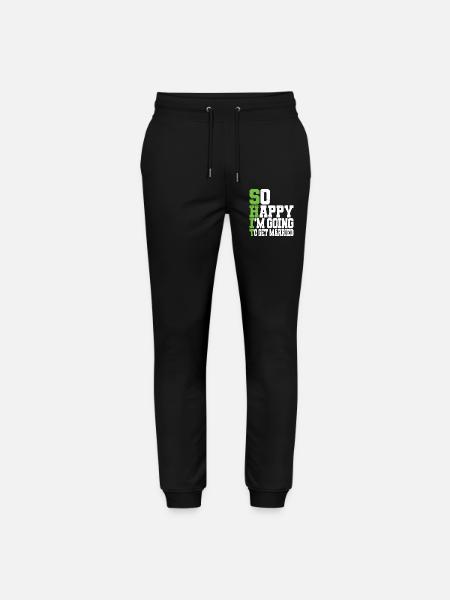 Divertente addio al celibato fidanzamento matrimonio sposato - Stanley/Stella Mover økologiske unisex joggingbukser - sort