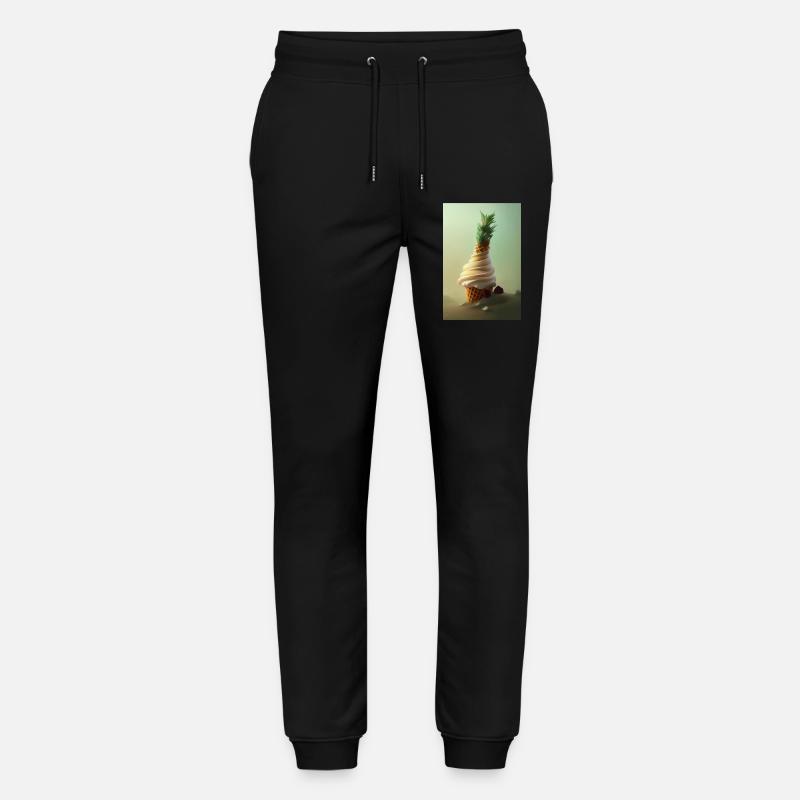 Eiscreme - Stanley/Stella Unisex Bio Jogginghose Mover  - Schwarz