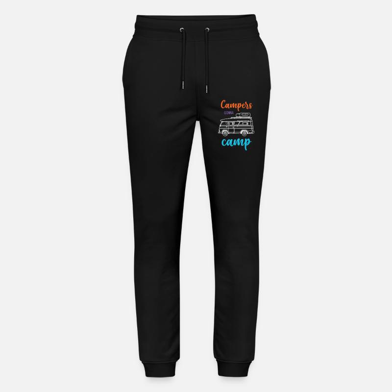 Campeurs qui vont au camp - Pantalon de jogging bio MOVER Stanley/Stella unisexe - noir