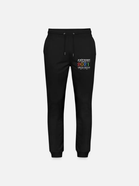 2021 - Millésime 2021 - Pantalon de jogging bio MOVER Stanley/Stella unisexe - noir