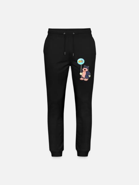 Mole Balloon - Stanley/Stella Mover Unisex Organic Jogging Trousers - black