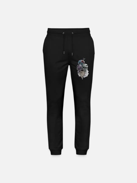 GothICECream Deluxe Eis - Stanley/Stella Mover Unisex Organic Jogging Trousers - black