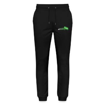 Commercial Vehicle Tractor Evolution Vehicle Bauer Field - Stanley/Stella Mover Unisex Organic Jogging Trousers - black - Front - Marisol (170cm) & Nik (191cm)