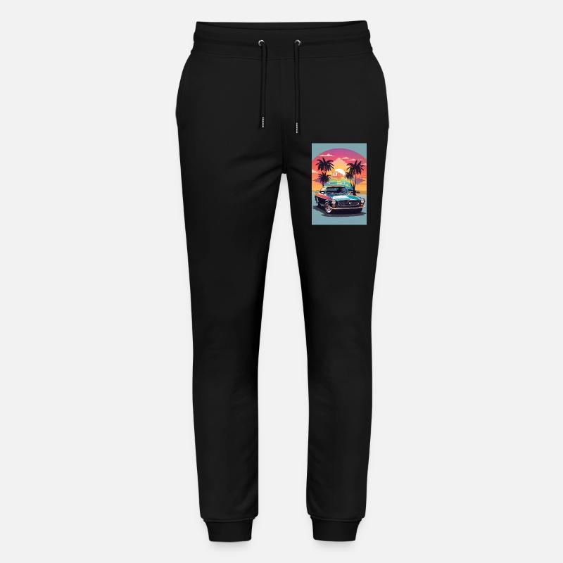 Muscle-Car - Stanley/Stella Unisex Bio Jogginghose Mover  - Schwarz